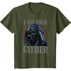 image:imageStar Wars Darth Vader I Am Your Father Retro TShirtOlive Green