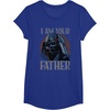 image:imageStar Wars Darth Vader I Am Your Father Retro TShirtRoyal Blue