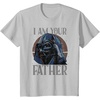 image:imageStar Wars Darth Vader I Am Your Father Retro TShirtSilver Grey