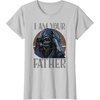 image:imageStar Wars Darth Vader I Am Your Father Retro TShirtSilver Grey