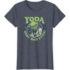 image:imageStar Wars Fathers Day Best Dad Ever Yoda Father TShirtHeather Blue