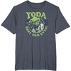 image:imageStar Wars Fathers Day Best Dad Ever Yoda Father TShirtHeather Blue