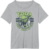 image:imageStar Wars Fathers Day Best Dad Ever Yoda Father TShirtHeather Grey