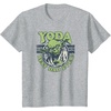 image:imageStar Wars Fathers Day Best Dad Ever Yoda Father TShirtHeather Grey