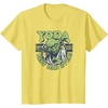 image:imageStar Wars Fathers Day Best Dad Ever Yoda Father TShirtLemon Yellow