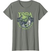 image:imageStar Wars Fathers Day Best Dad Ever Yoda Father TShirtOlive Heather