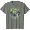image:imageStar Wars Fathers Day Best Dad Ever Yoda Father TShirtOlive Heather