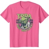 image:imageStar Wars Fathers Day Best Dad Ever Yoda Father TShirtPink Heather