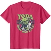 image:imageStar Wars Fathers Day Best Dad Ever Yoda Father TShirtRed Heather