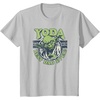 image:imageStar Wars Fathers Day Best Dad Ever Yoda Father TShirtSilver Grey