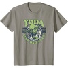 image:imageStar Wars Fathers Day Best Dad Ever Yoda Father TShirtSlate Grey