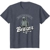 image:imageStar Wars Fathers Day Boba Fett Worth Your Weight Beskar TShirtHeather Blue