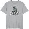 image:imageStar Wars Fathers Day Boba Fett Worth Your Weight Beskar TShirtHeather Grey