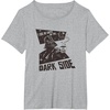 image:imageStar Wars Fathers Day Dark Side Coffee 1 Dad Chest Logo TShirtHeather Grey