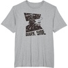 image:imageStar Wars Fathers Day Dark Side Coffee 1 Dad Chest Logo TShirtHeather Grey