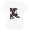 image:imageStar Wars Fathers Day Dark Side Coffee 1 Dad Chest Logo TShirtWhite