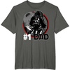 image:imageStar Wars Fathers Day Darth Vader 1 Dad C1 TShirtAsphalt Grey