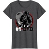 image:imageStar Wars Fathers Day Darth Vader 1 Dad C1 TShirtDark Heather Grey
