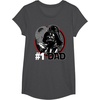image:imageStar Wars Fathers Day Darth Vader 1 Dad C1 TShirtDark Heather Grey
