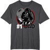 image:imageStar Wars Fathers Day Darth Vader 1 Dad C1 TShirtDark Heather Grey