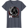image:imageStar Wars Fathers Day Darth Vader 1 Dad C1 TShirtHeather Blue