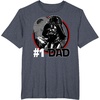 image:imageStar Wars Fathers Day Darth Vader 1 Dad C1 TShirtHeather Blue