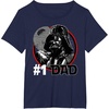 image:imageStar Wars Fathers Day Darth Vader 1 Dad C1 TShirtNavy Blue