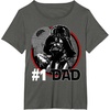 image:imageStar Wars Fathers Day Darth Vader 1 Dad TShirtAsphalt Grey