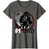 image:imageStar Wars Fathers Day Darth Vader 1 Dad TShirtAsphalt Grey