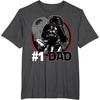 image:imageStar Wars Fathers Day Darth Vader 1 Dad TShirtDark Heather Grey