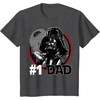 image:imageStar Wars Fathers Day Darth Vader 1 Dad TShirtDark Heather Grey