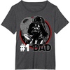 image:imageStar Wars Fathers Day Darth Vader 1 Dad TShirtDark Heather Grey