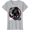 image:imageStar Wars Fathers Day Darth Vader 1 Dad TShirtHeather Grey