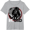 image:imageStar Wars Fathers Day Darth Vader 1 Dad TShirtHeather Grey