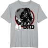 image:imageStar Wars Fathers Day Darth Vader 1 Dad TShirtHeather Grey