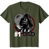 image:imageStar Wars Fathers Day Darth Vader 1 Dad TShirtOlive Green