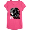 image:imageStar Wars Fathers Day Darth Vader 1 Dad TShirtPink Heather