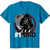 image:imageStar Wars Fathers Day Darth Vader 1 Dad TShirtSapphire Blue