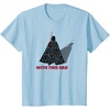 image:imageStar Wars Fathers Day Darth Vader Silhouette Strong Force TShirtBaby Blue