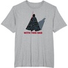 image:imageStar Wars Fathers Day Darth Vader Silhouette Strong Force TShirtHeather Grey