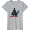image:imageStar Wars Fathers Day Darth Vader Silhouette Strong Force TShirtHeather Grey