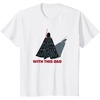 image:imageStar Wars Fathers Day Darth Vader Silhouette Strong Force TShirtWhite