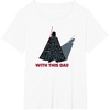 image:imageStar Wars Fathers Day Darth Vader Silhouette Strong Force TShirtWhite