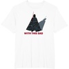 image:imageStar Wars Fathers Day Darth Vader Silhouette Strong Force TShirtWhite