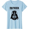 image:imageStar Wars Fathers Day Darth Vader Strong With The Force TShirtBaby Blue