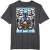 image:imageStar Wars Fathers Day Jango Fett Best Dad Ever TShirtDark Heather Grey