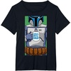 image:imageStar Wars Fathers Day Jango Fett Worlds Best Dad Portrait TShirtBlack