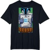 image:imageStar Wars Fathers Day Jango Fett Worlds Best Dad Portrait TShirtBlack