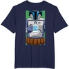 image:imageStar Wars Fathers Day Jango Fett Worlds Best Dad Portrait TShirtNavy Blue