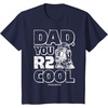 image:imageStar Wars Fathers Day R2D2 Dad You R2 Cool Vintage TShirtNavy Blue